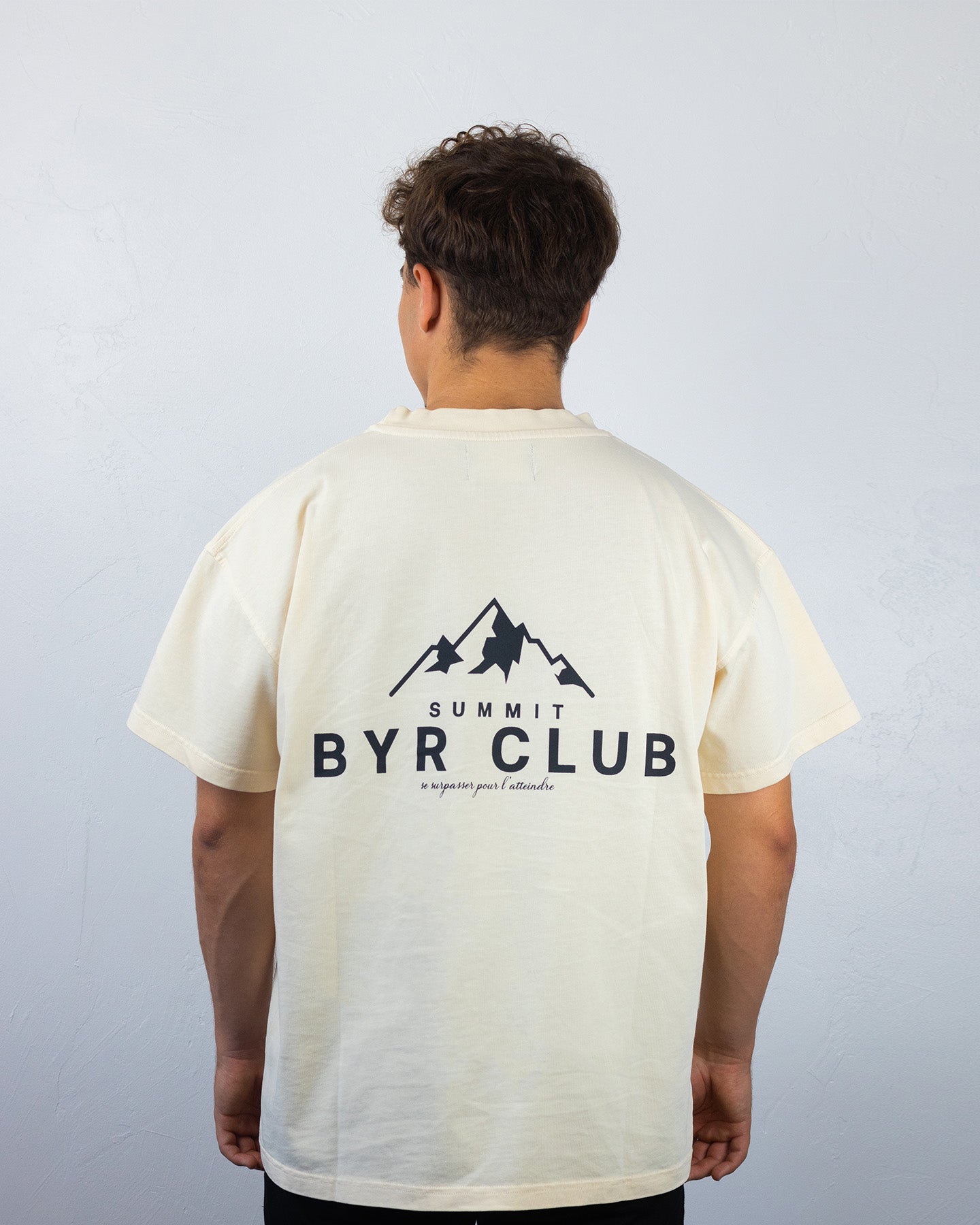 T shirt lourd SUMMIT BYR CLUB Cr me BYR